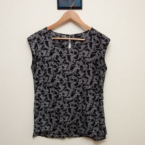 The Limited Paisley Blouse